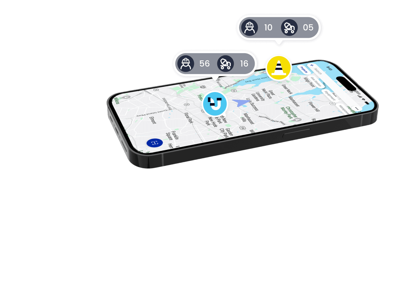 Mission Control Location Tracking