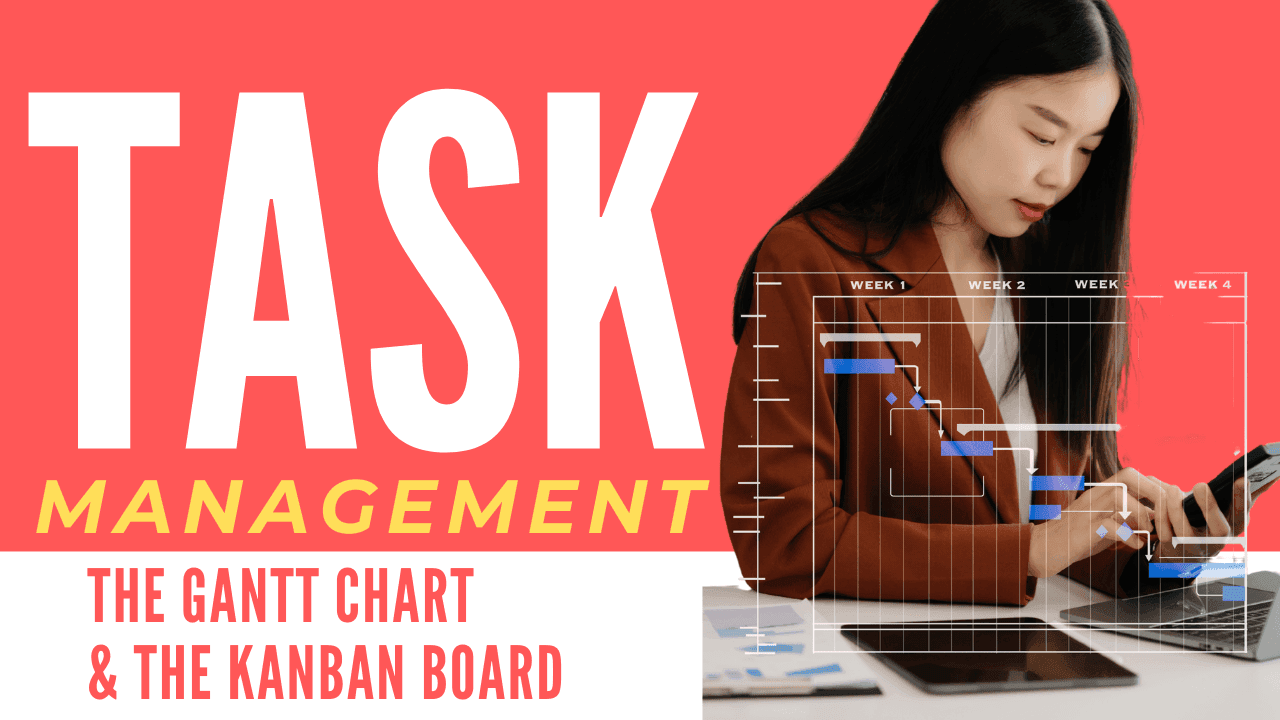 Gantt Chart, Kanban Board & Project Task Management