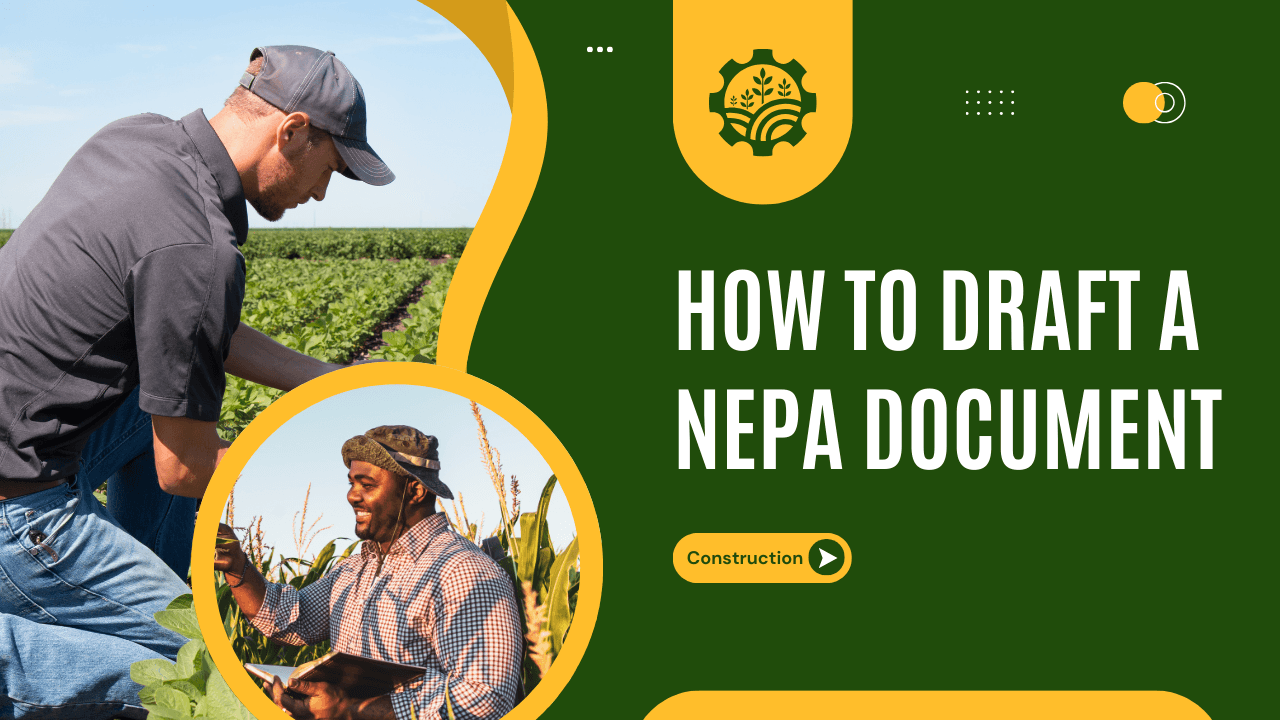 How to Draft a NEPA Document banner