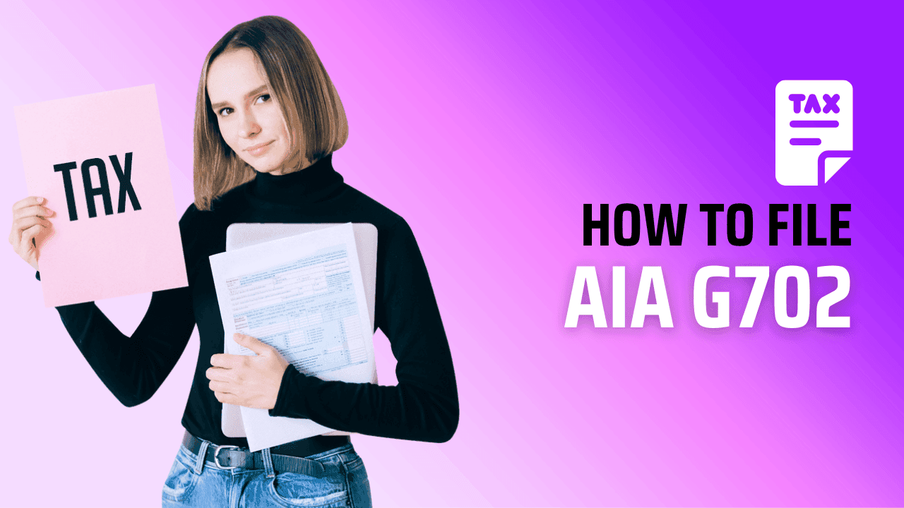 AIA G702 Form: Instructions for Filling Out the Application banner