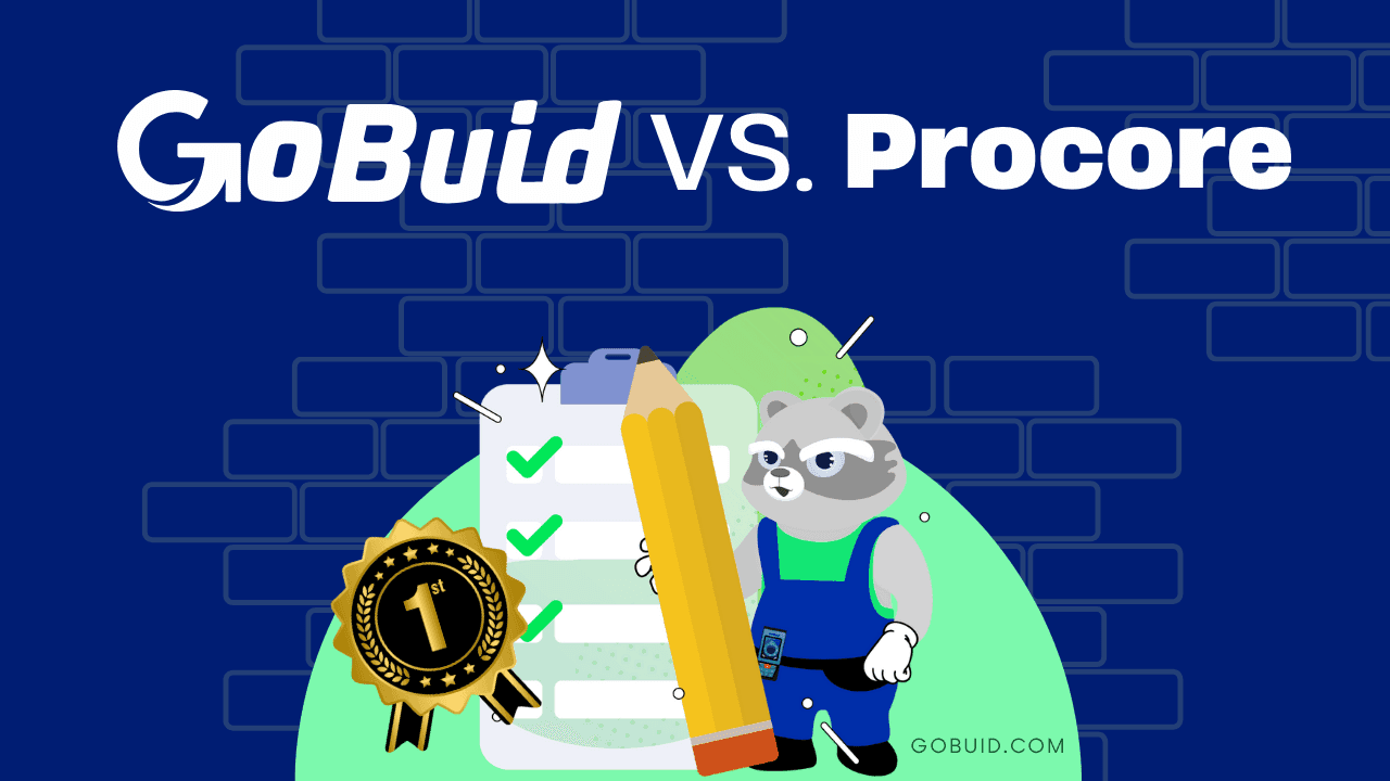 Procore Pricing vs. GoBuid: Construction Management Scheduling Software Comparison banner