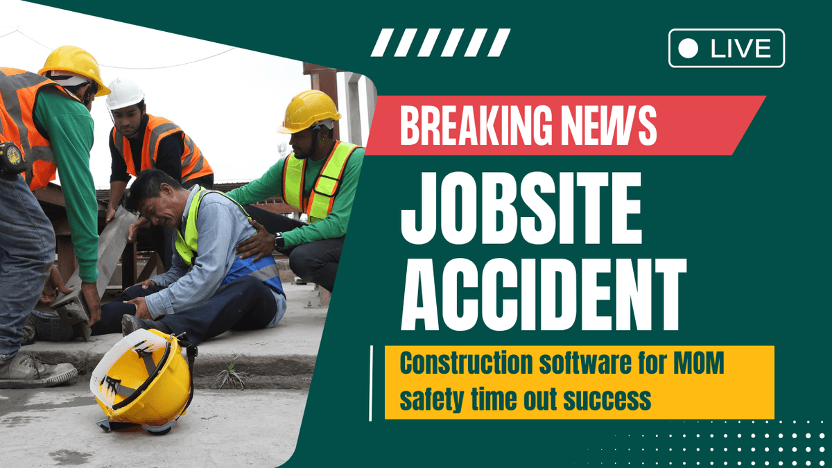 Construction Software for MOM Safety Time Out Success banner