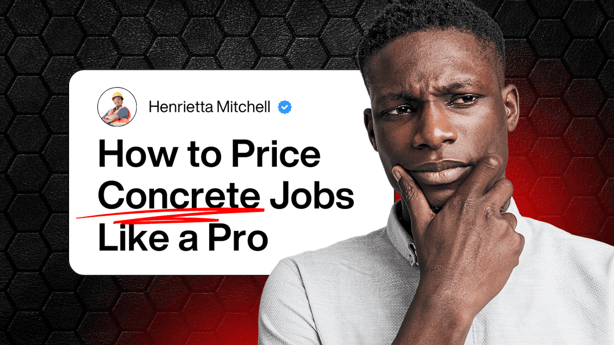 How to Price Concrete Jobs Like a Pro Contractor banner
