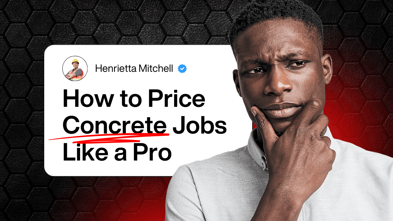 How to Price Concrete Jobs Like a Pro Contractor banner