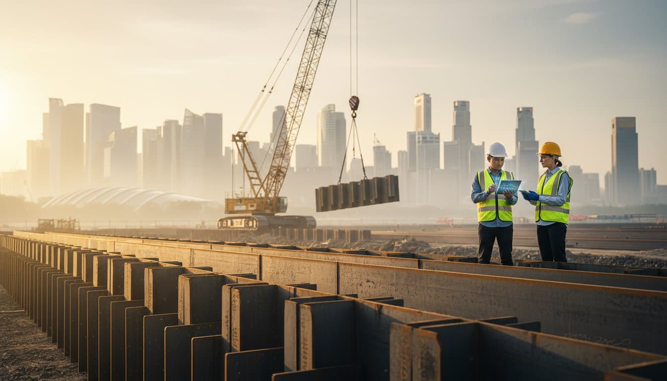 Closed-Ended Steel Pipe Piles: A Guide to Deep Foundation Selection and Management banner