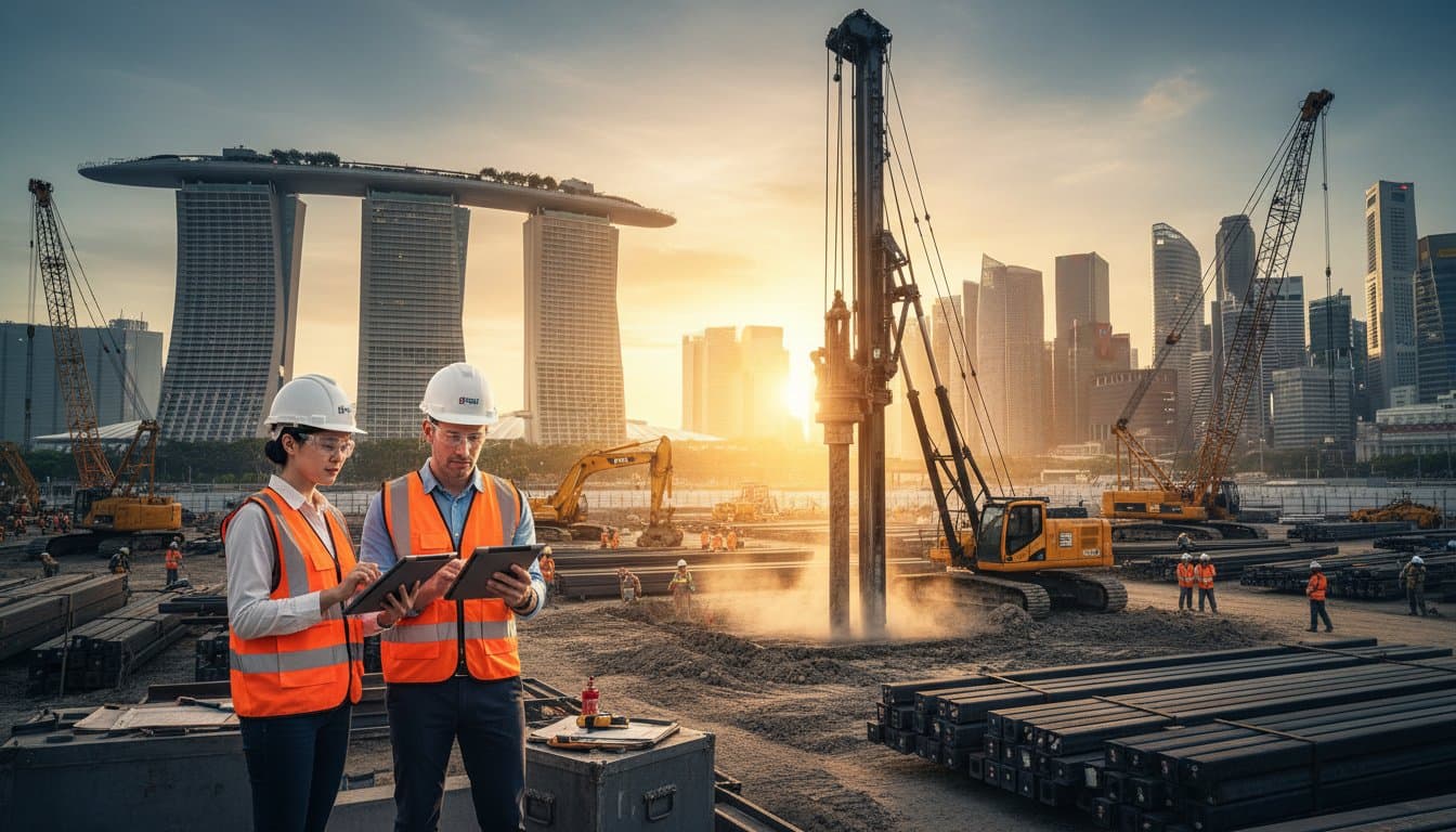 Steel H-Piles: A Comprehensive Guide to Specifications, Installation, and Site Management banner