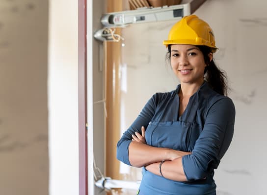 Portrait of Sarah Anderson, Owner of Anderson Remodeling Solutions